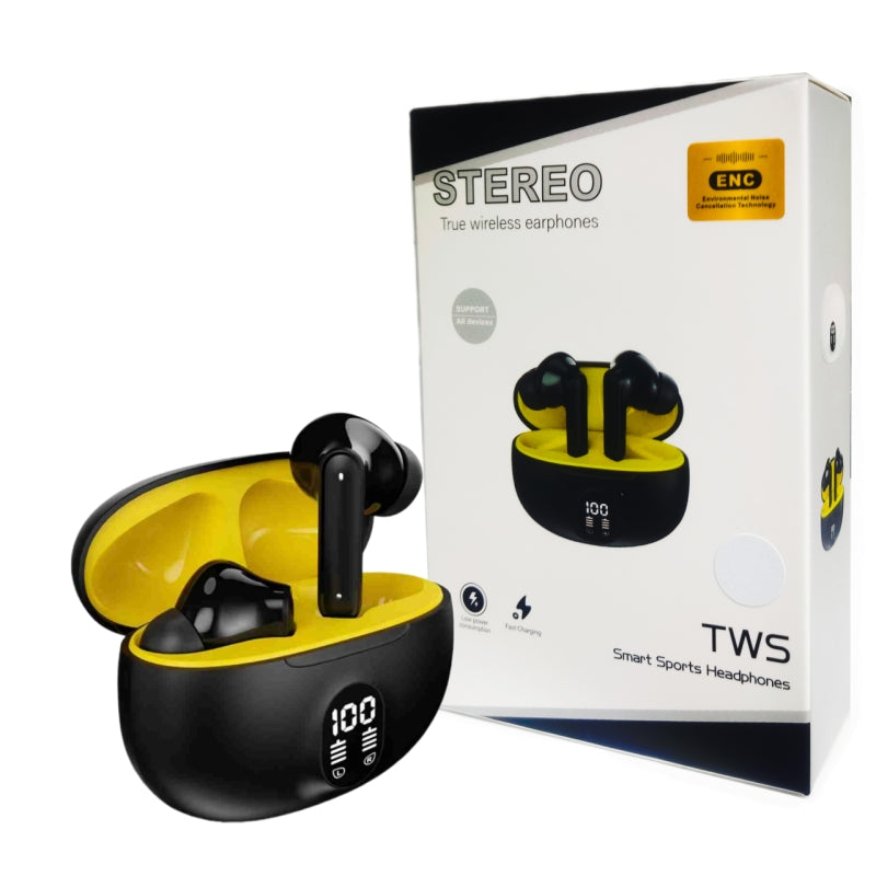 STEREO true wireless earphones smart sports headphones