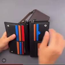 Long Men Wallets Business Long Zipper Large Capacity Quality Male Purse With Card Holder